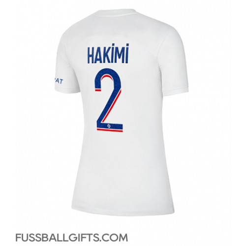 Paris Saint-Germain Achraf Hakimi #2 Fußballbekleidung 3rd trikot Damen 2022-23 Kurzarm